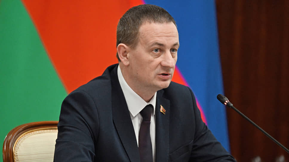 Премьер-министр Белоруссии Александр Турчин.📷Фото: Игорь Иванко / Коммерсантъ