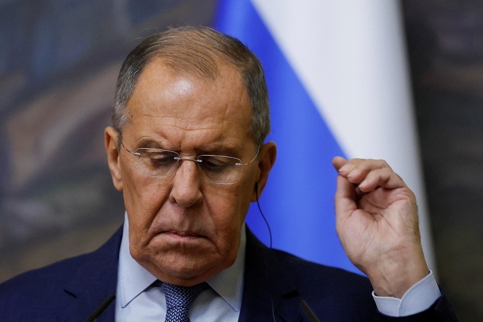    «Русского не вижу»: Лавров удивился одной детали на памятнике в Самарканде REUTERS