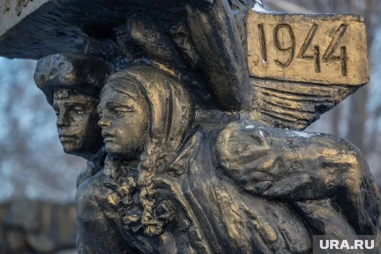 Курган в 2025 году вошел в число городов трудовой доблести за вклад тружеников тыла в Победу. Фото: Владимир Жабриков © URA.RU