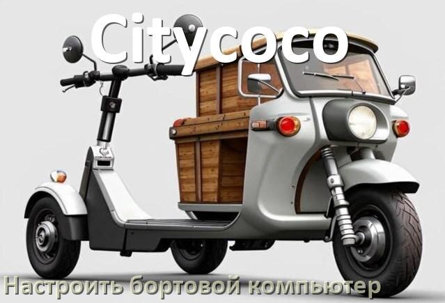
Как на электроскутер Citycoco установить и настроить бортовой компьютер