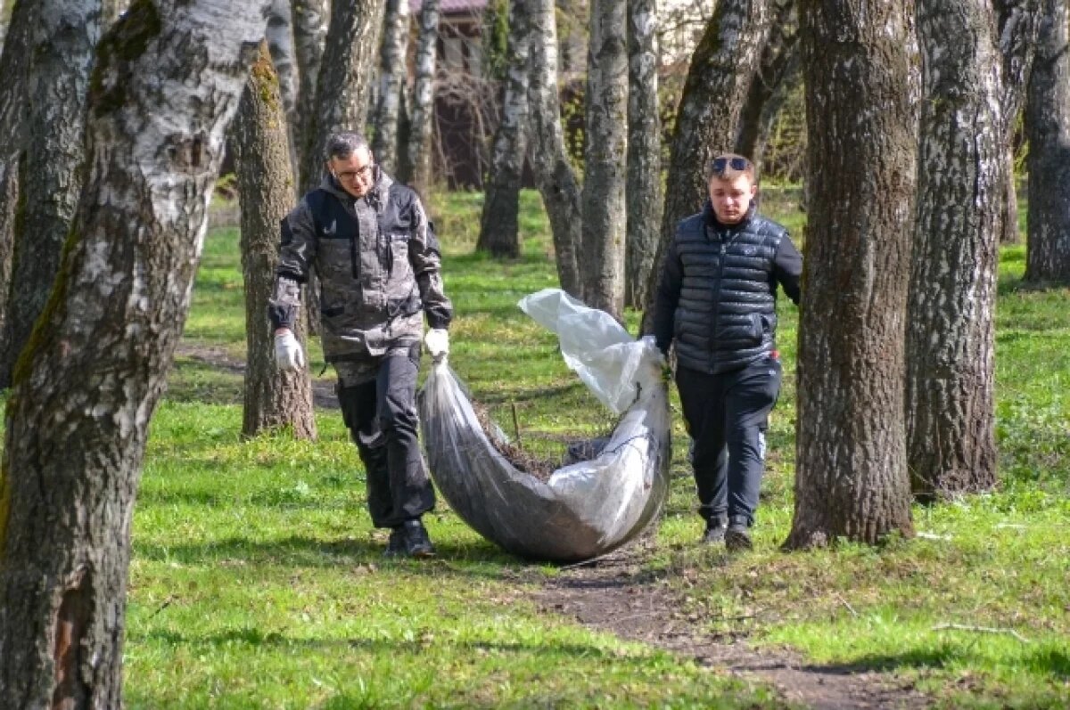    В Туле вывезли 101 кубометр смёта за сутки