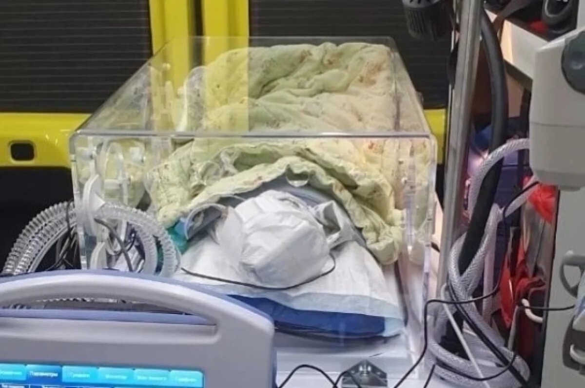    Врачи спасли новорождённого из Удмуртии с аневризмой сосуда головного мозга