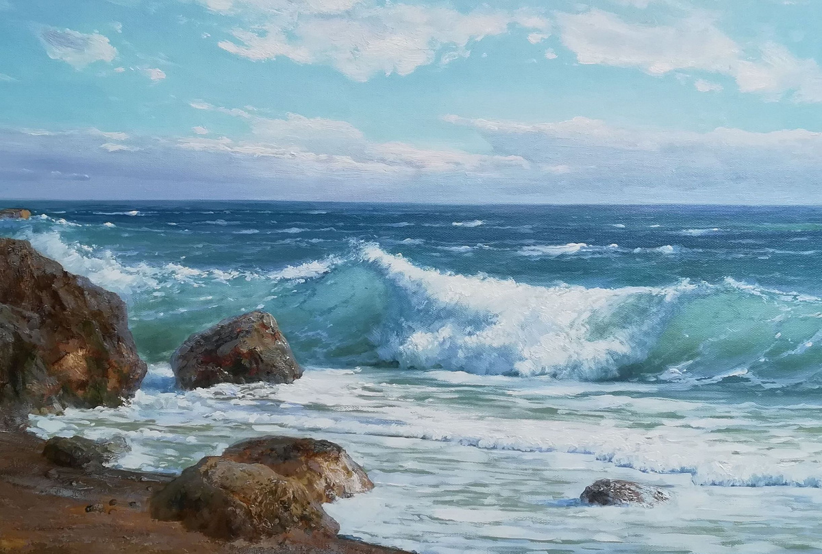 Творческое занятие «Прибрежные волны» РОМИИ