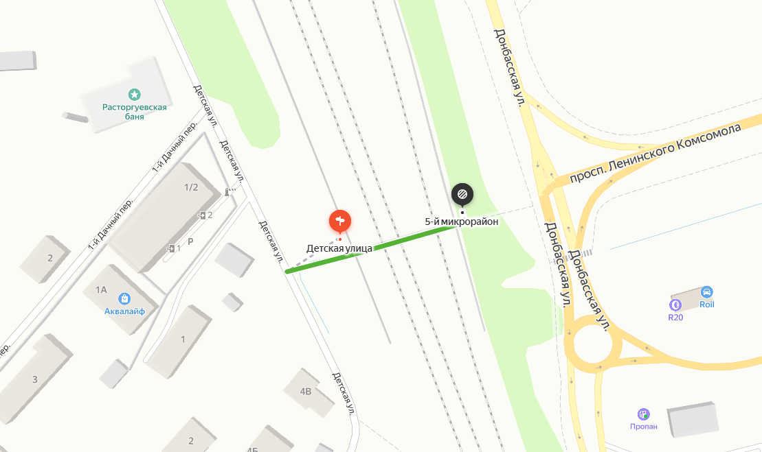 Как выглядит на карте