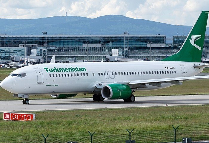 Самолет авиакомпании «Туркменистан» (Фото: wikimedia.org)