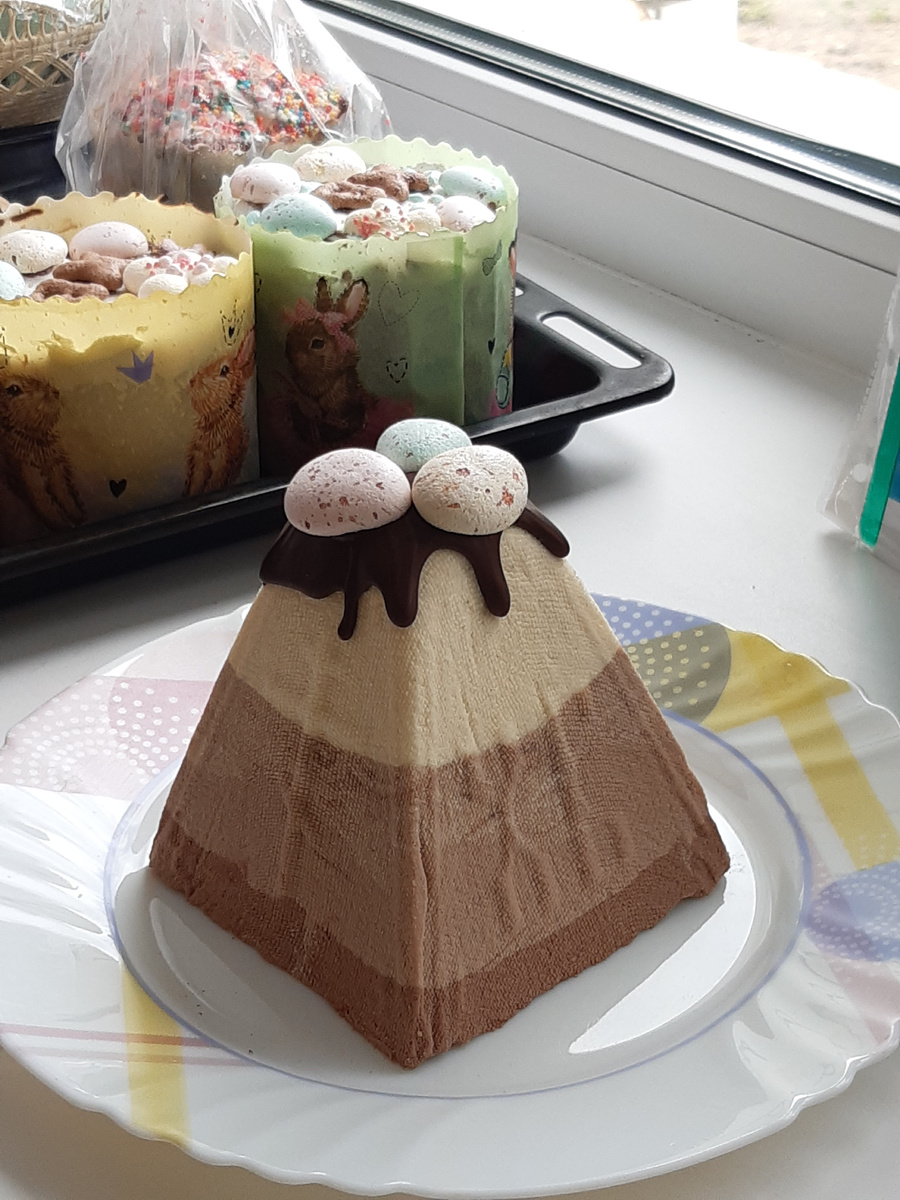 Фото из личного архива, пасха "Три шоколада"