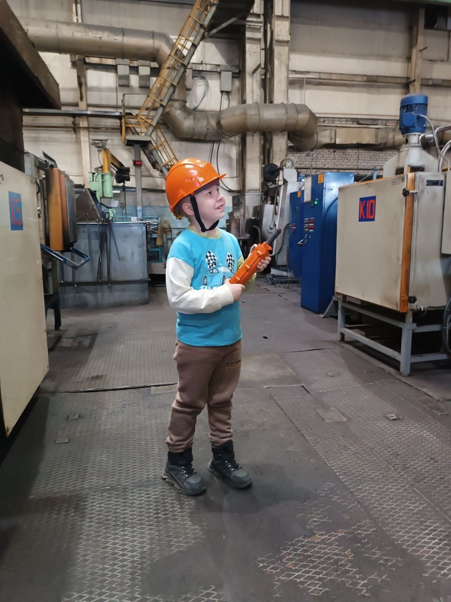 Автор проекта в рабочем процессе