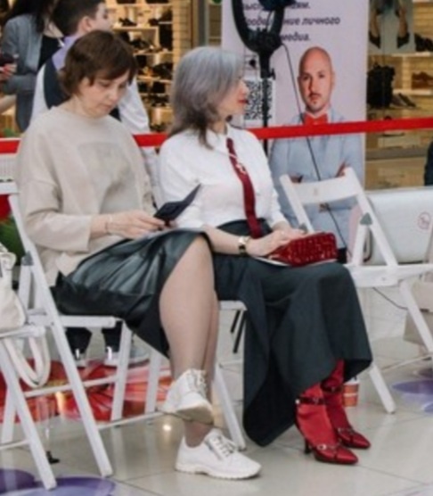 Это я в первый день Недели Моды в Саратове.