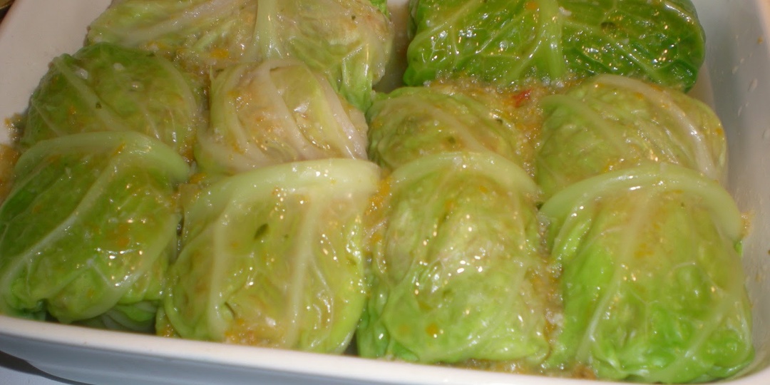 Мягкие, гибкие и не рвущиеся листья капусты для голубцов. При приготовлении нужно сделать 1 вещь
