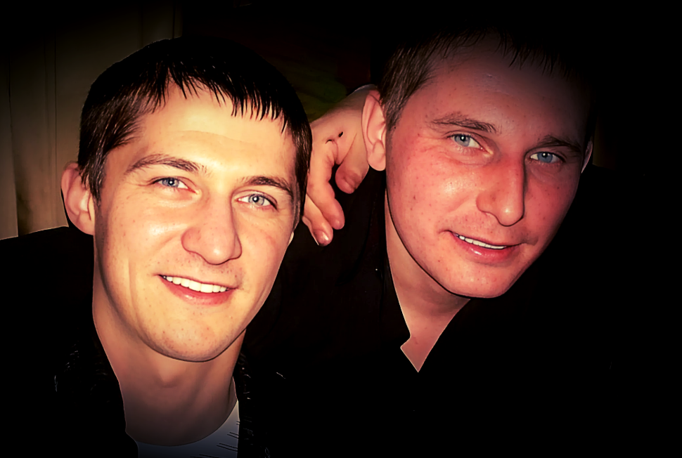 Фотография Вячеслава и Олега