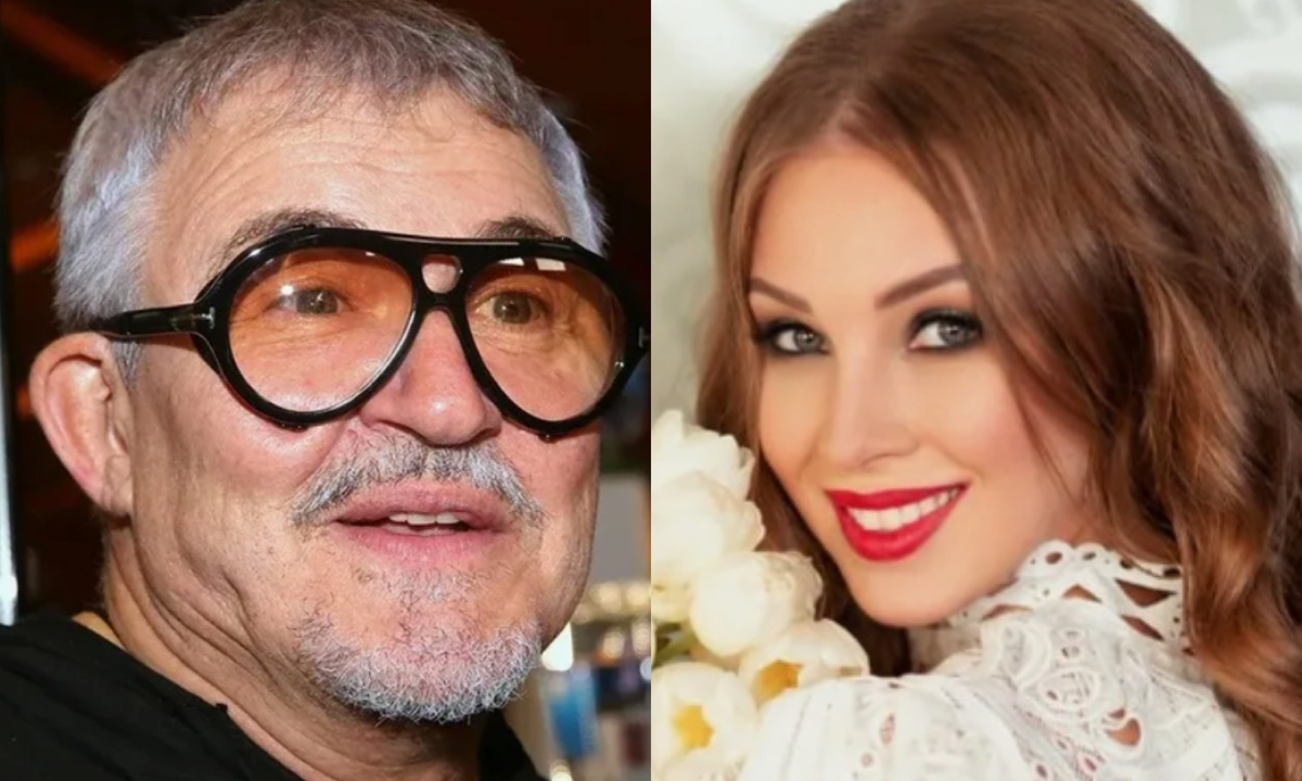 на фото Дмитрий и Полина Дибровы 