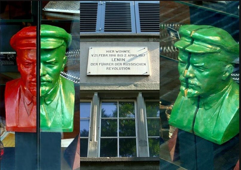 Вот так выглядит дом-музей Ленина в Цюрихе