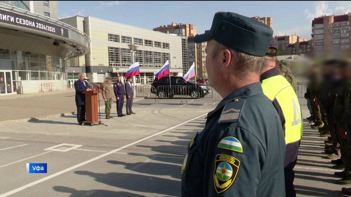    Сотня военнослужащих из Башкирии отправилась в зону СВО
