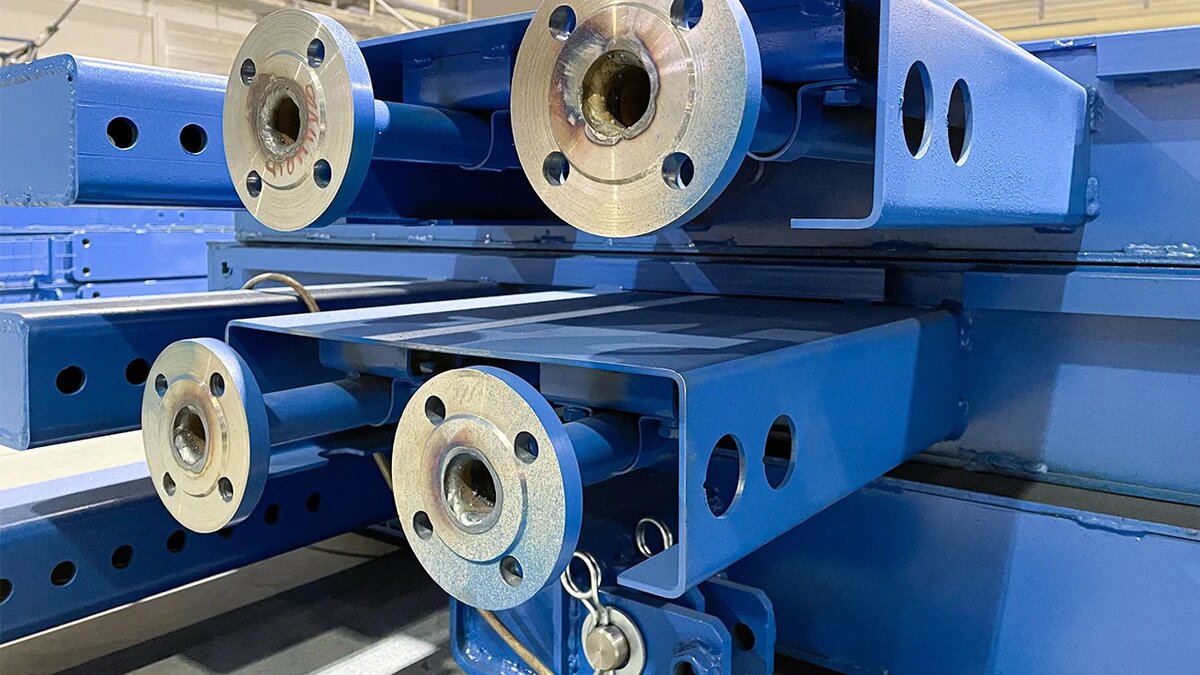 Тепловые щиты "М-Конструктор", которые были изготовлены для замены в КУ Weckenmann