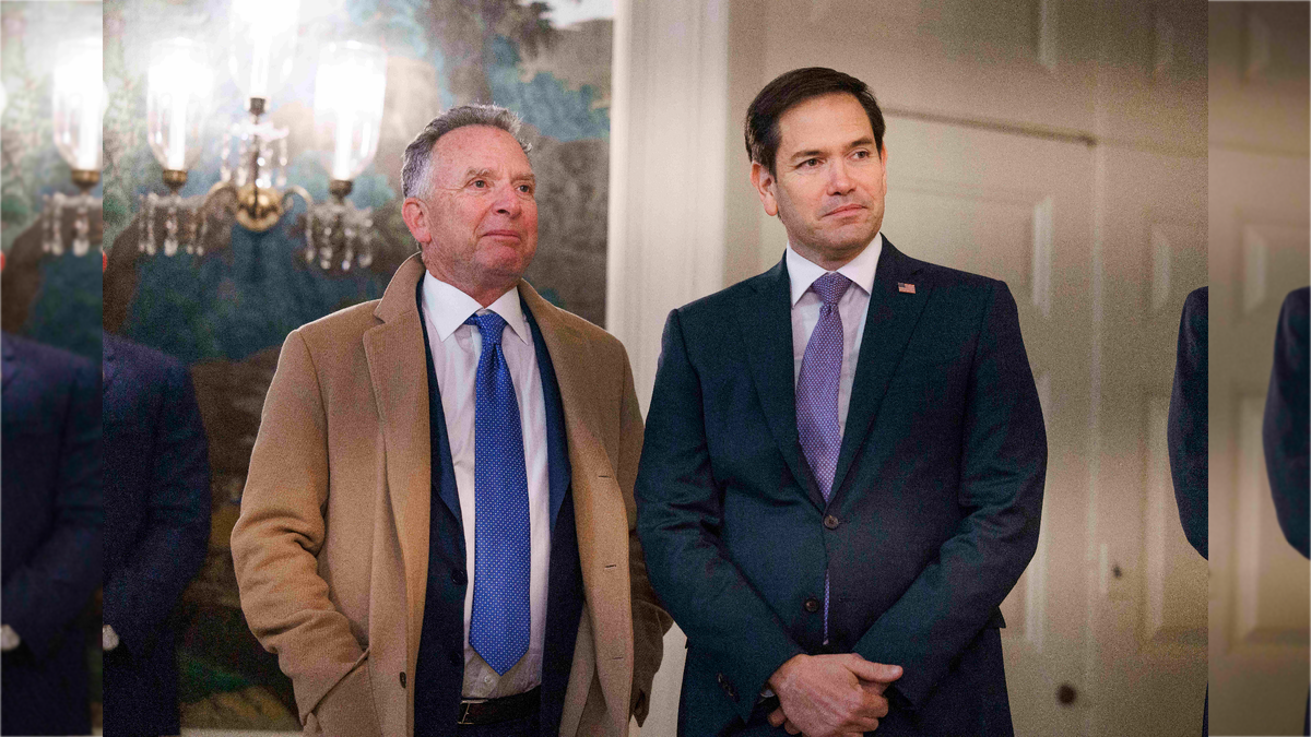 Спецпосланник Трампа Стив Уиткофф и Марк Рубио / Фото: Aaron Schwartz/globallookpress.com