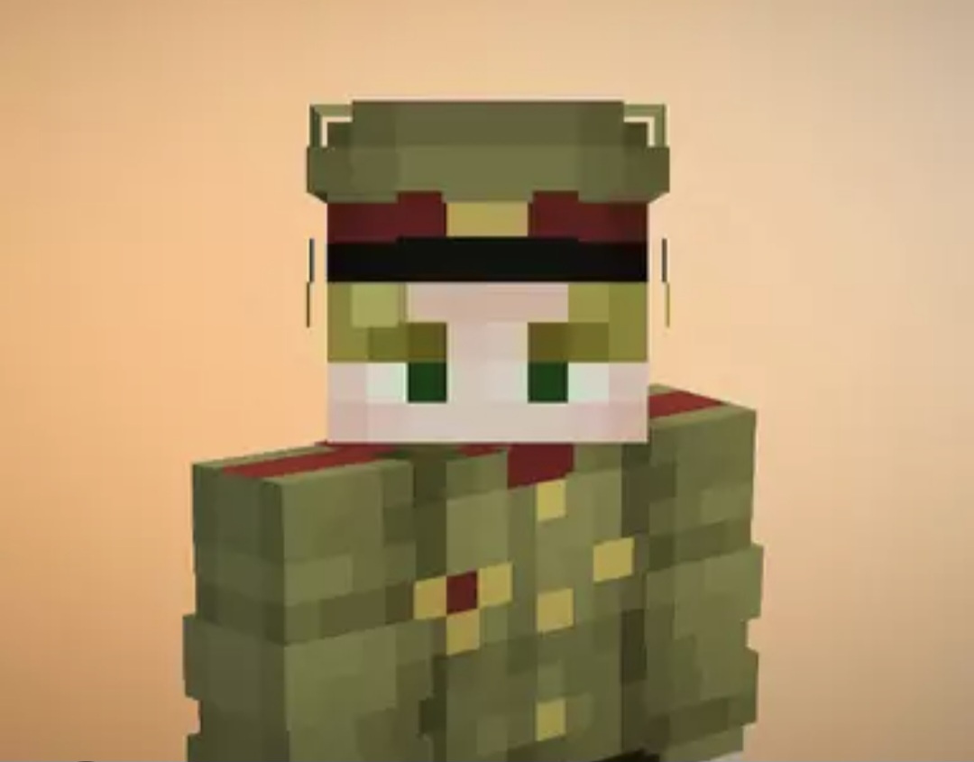 Это современный пионер из Майнкрафта
