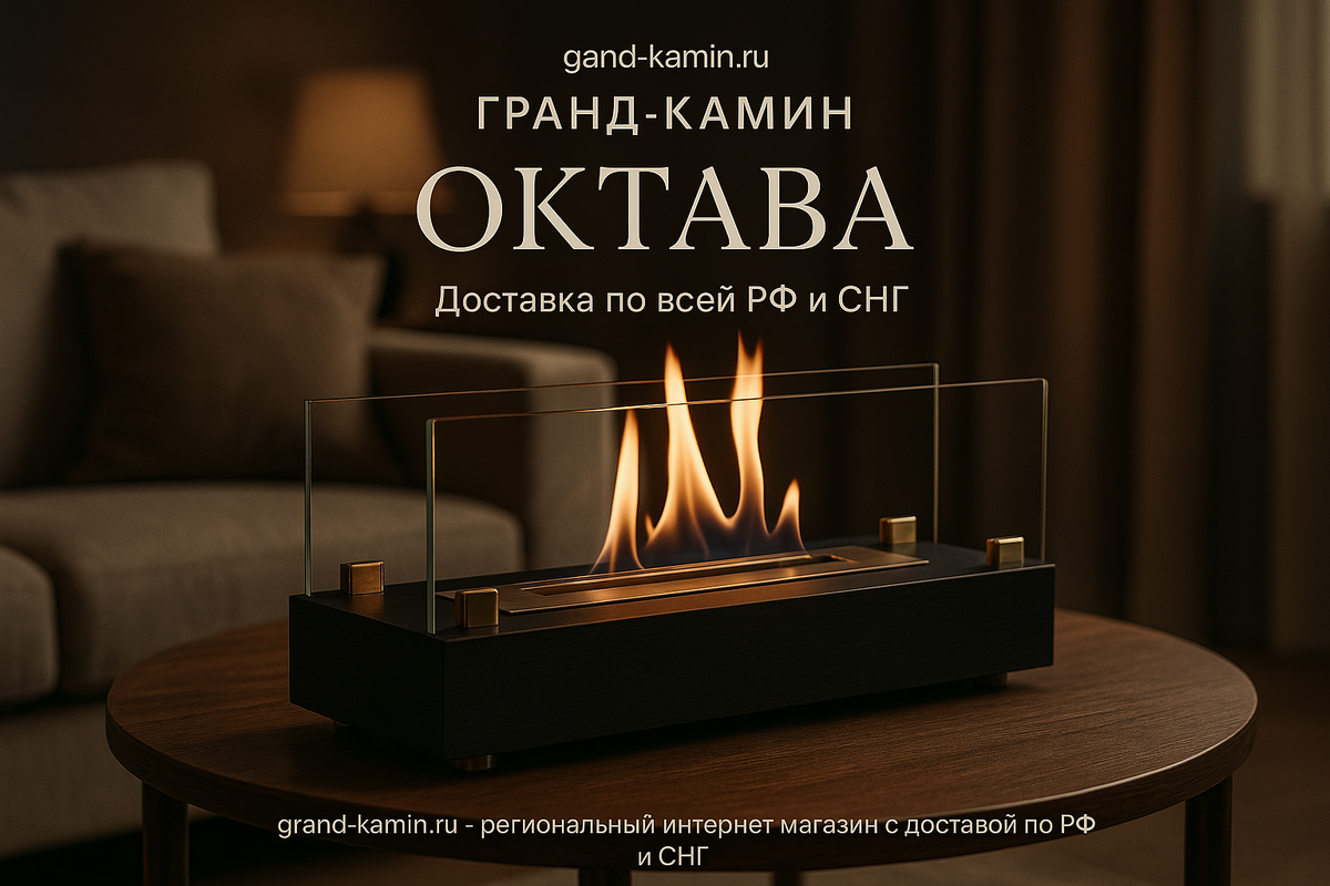   Как настольный биокамин Octava изменит ваш интерьер и подарит уют: 7 неожиданных фактов о его преимуществах Kamin