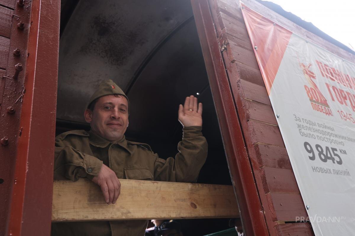    За две недели поезд побывает на 45 станциях