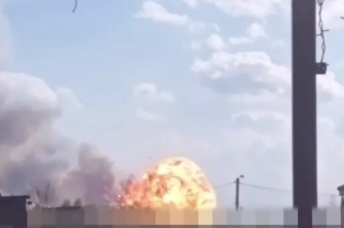    В Киржачском районе под Владимиром продолжается детонация снарядов