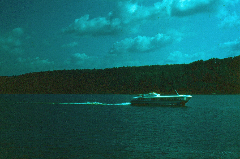 Ракета в районе Плеса, 1970-е г.г.