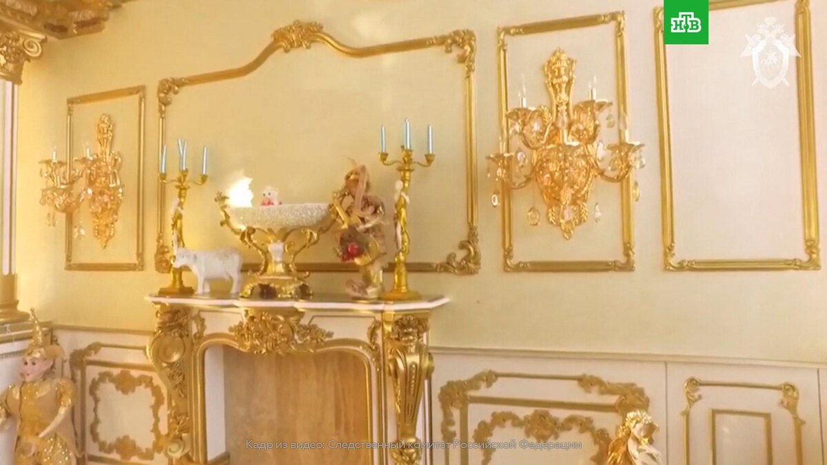    Видео из золотого «дворца» задержанного главы ГИБДД Ставрополья