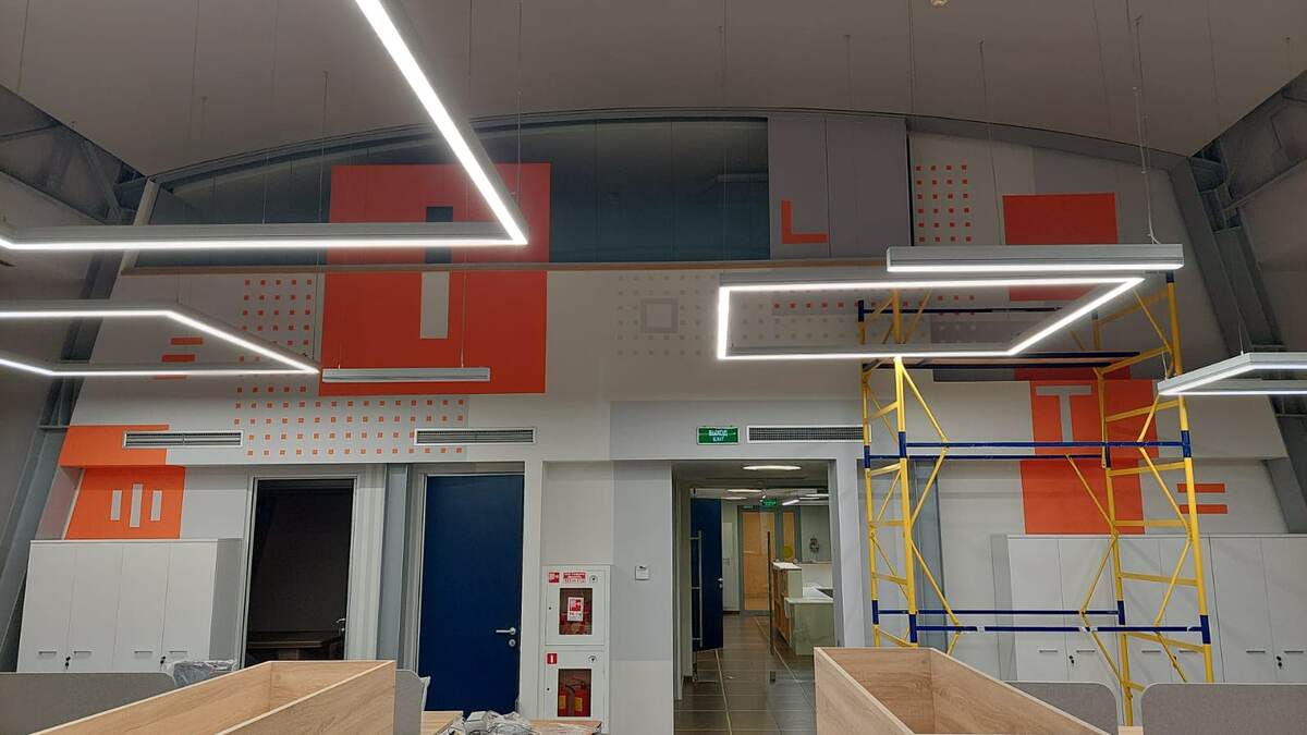 Оформление стен