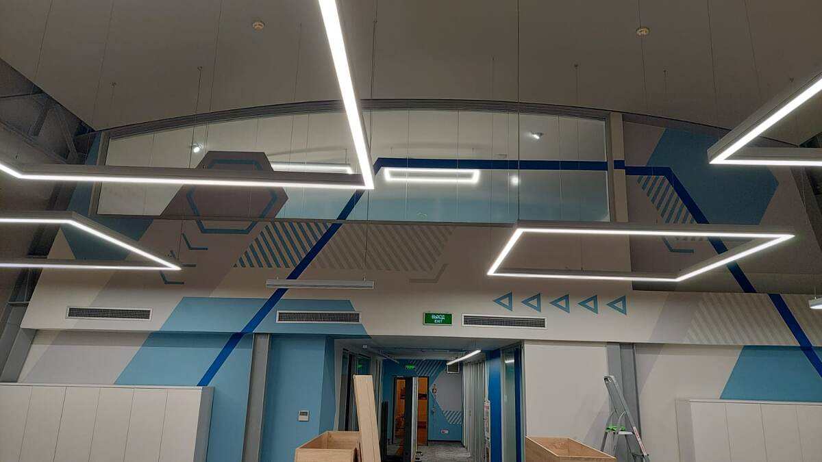 Оформление стен