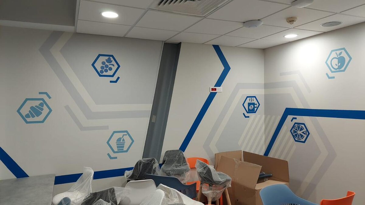 Оформление стен