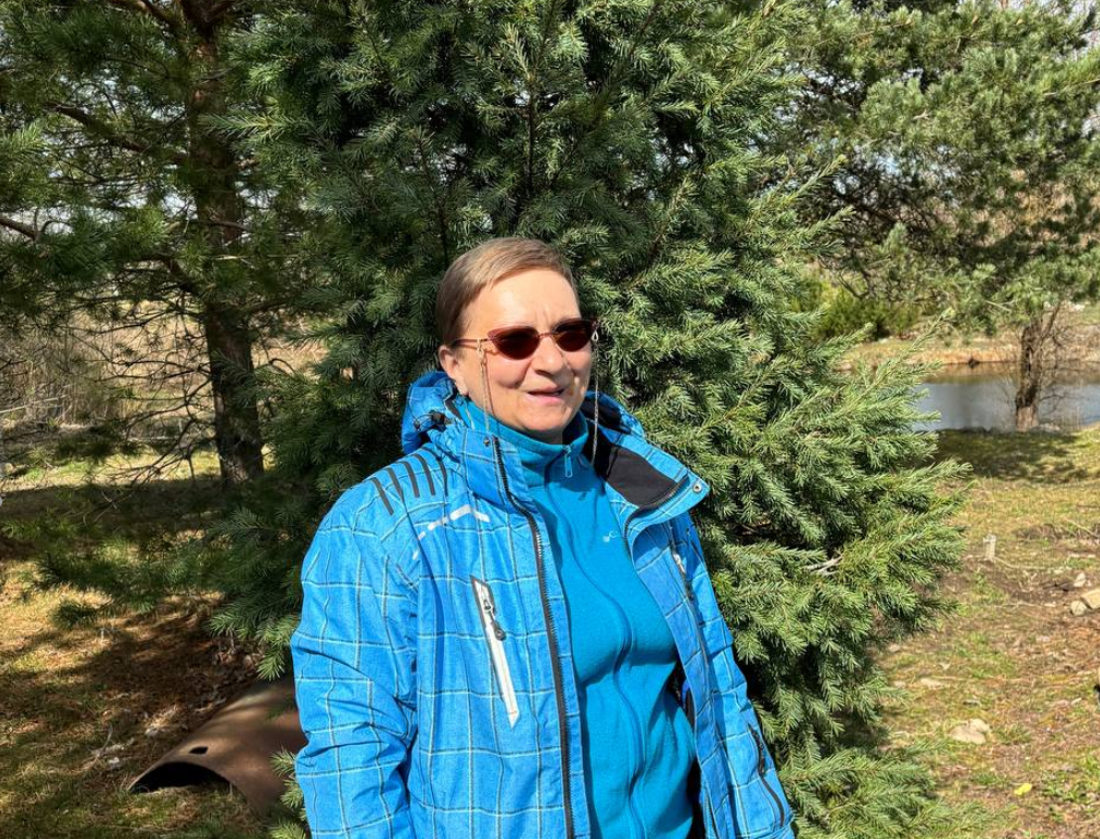 Елегна Борисовна в питомнике "Лесоппарк Стеклянный"