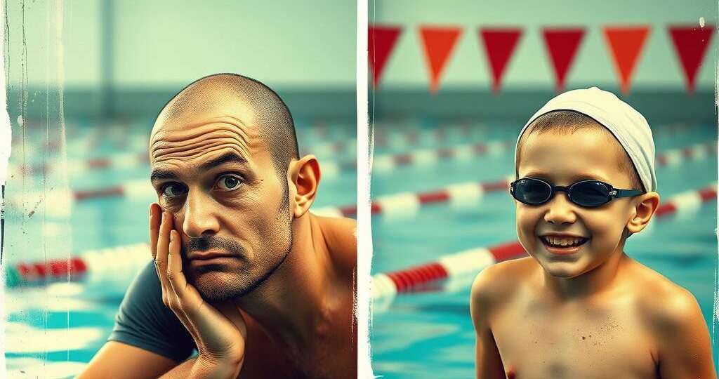 «Взрослые vs Дети — кто кого в бассейне?»