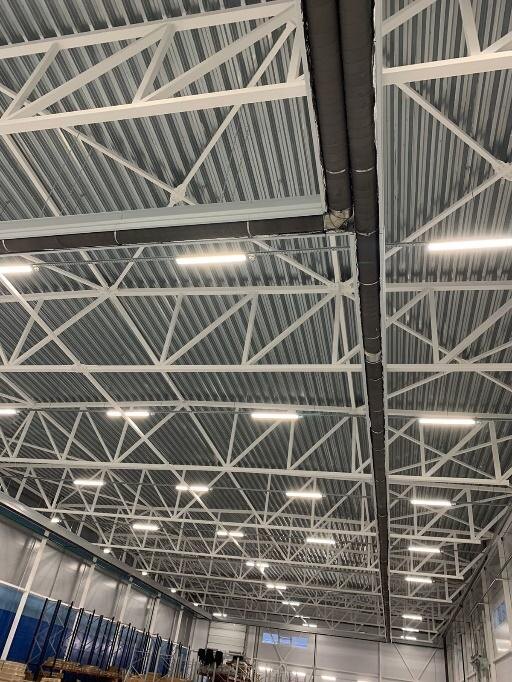 Газовый ленточный излучатель