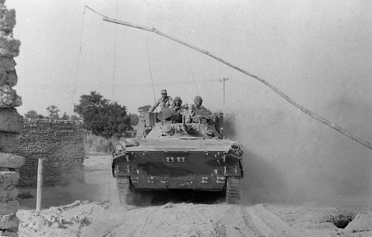 Возвращаемся с боевого выхода.