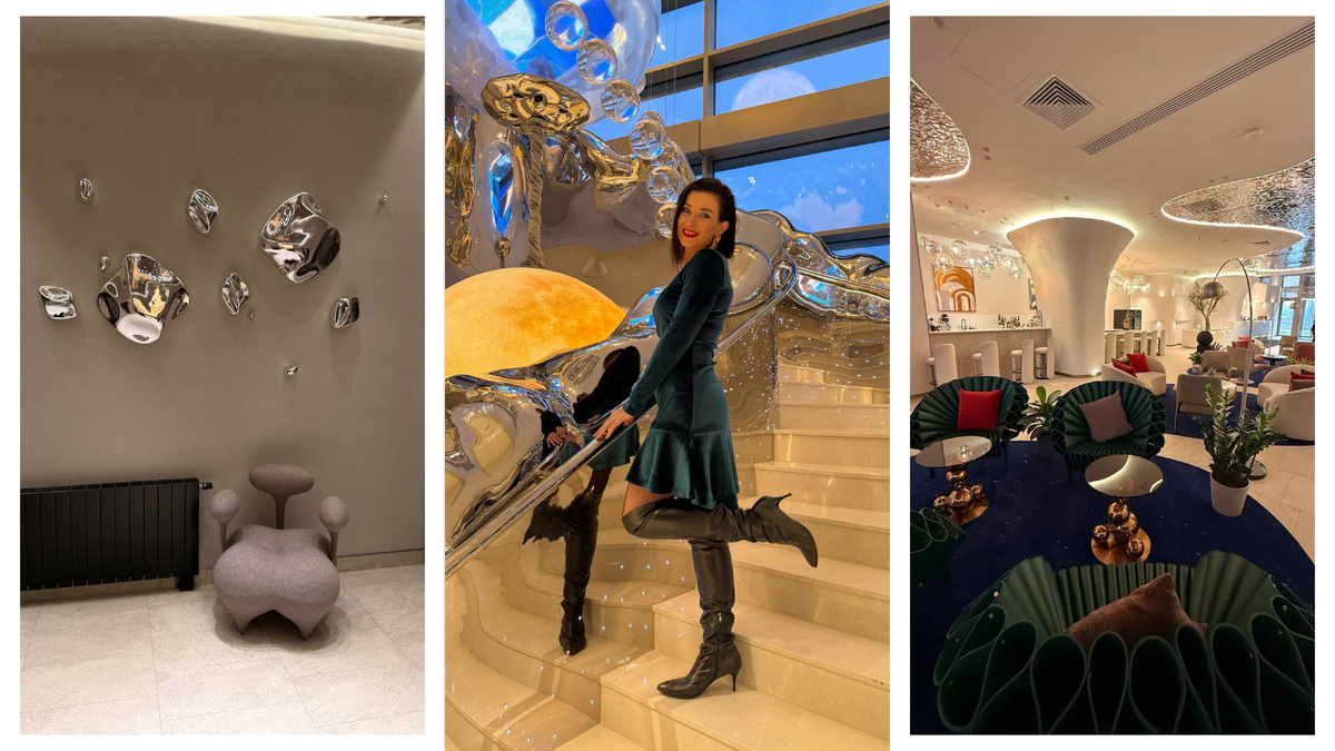 Фойе отеля Пальмира Арт Отель в Москве