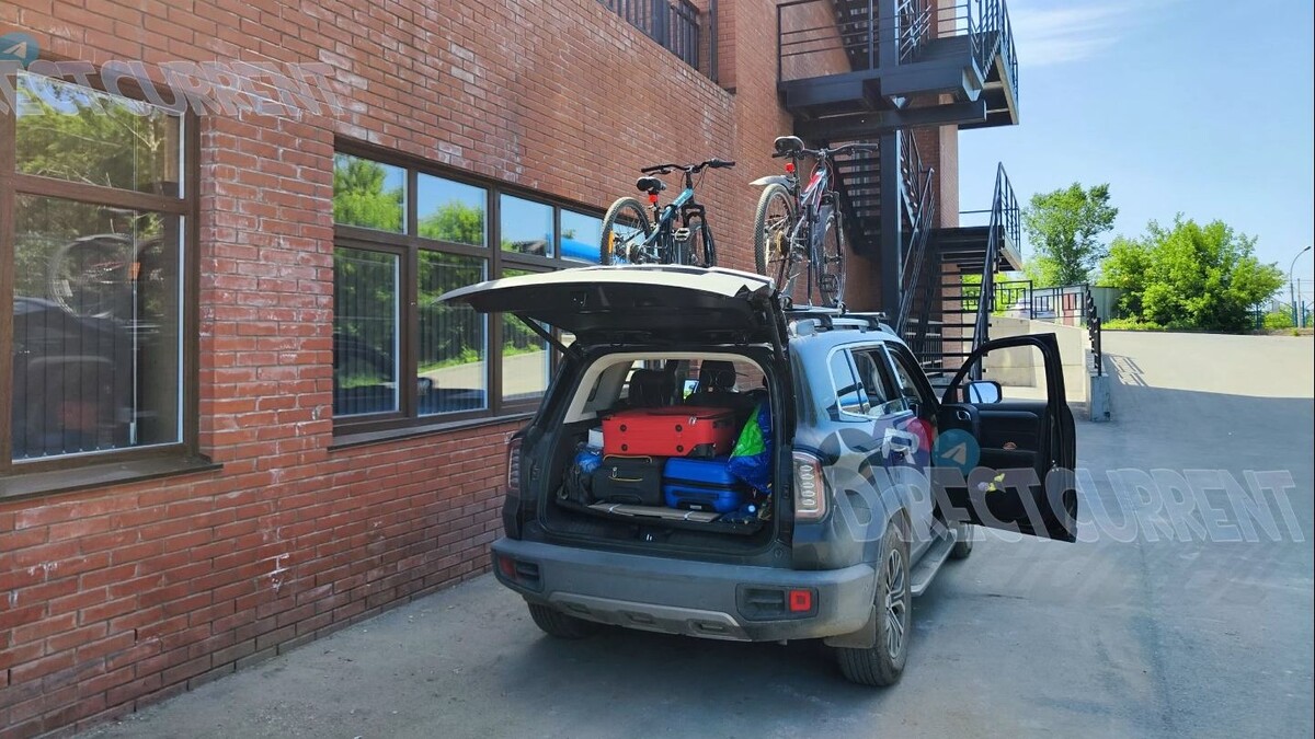 Черный Дарго в турпоездке