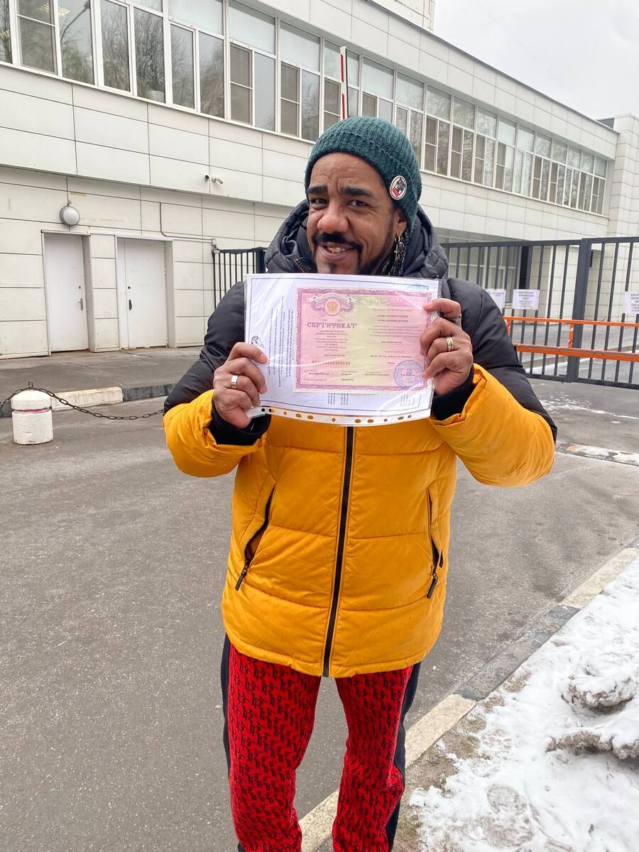 Кейдер сдал экрамен по русскому языку