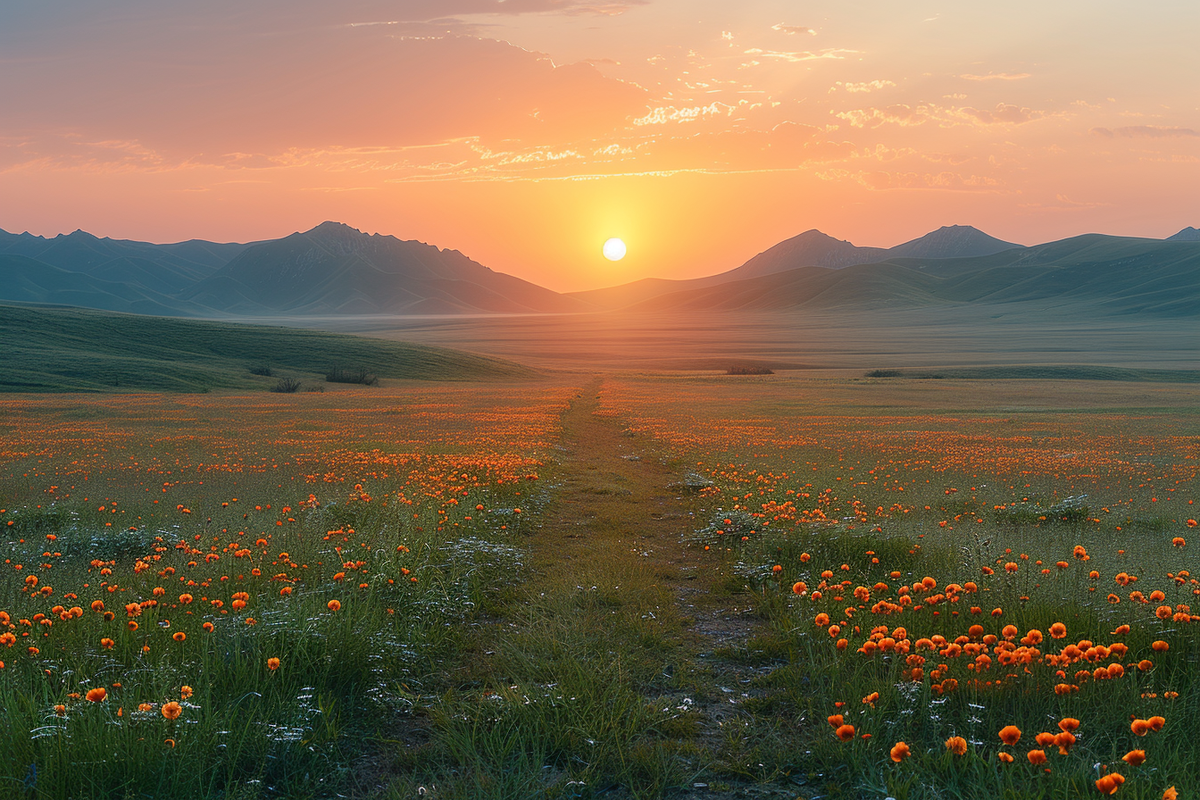 атмосфера как в древней притче или сказке - путь