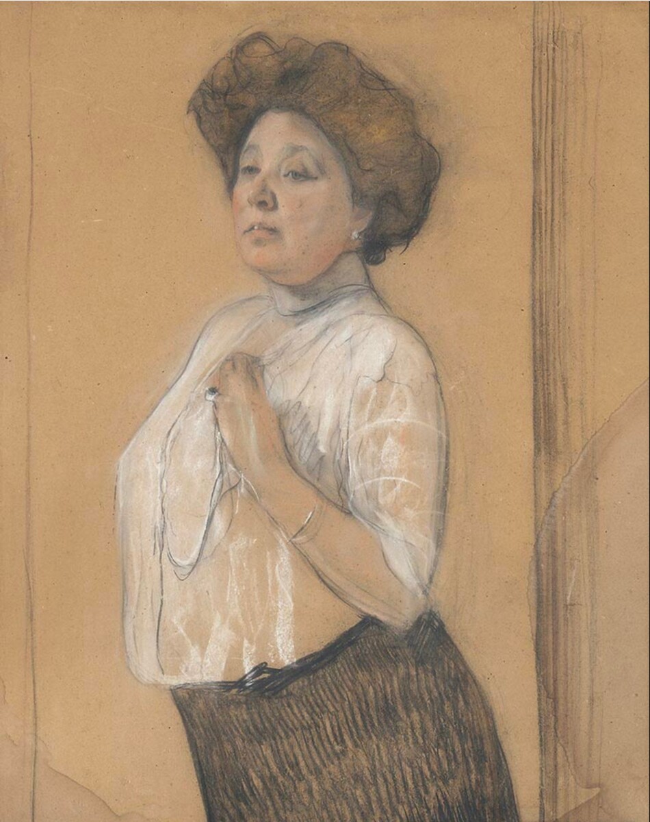 Надежда Ламанова. Валентин Серов