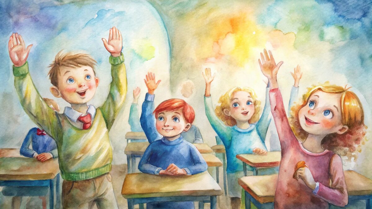    Ученики на уроке русского языка изучают части речи askmy.ru