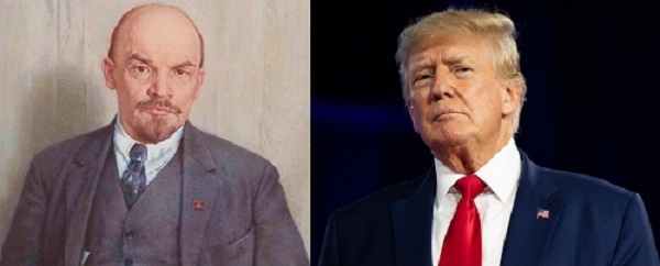 Владимир Ленин, СССР, 20 век  и Дональд Трамп, США, 21 век