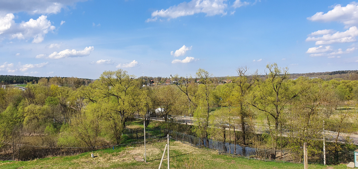 Вид на реку Истра