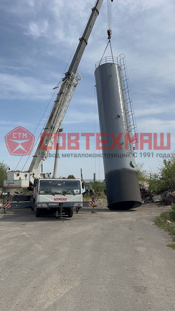 Водонапорная башня Рожновского 160 м3. СовТехМаш