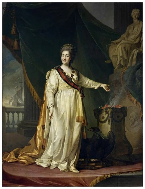 Дмитрий Левицкий. Портрет Екатерины II.