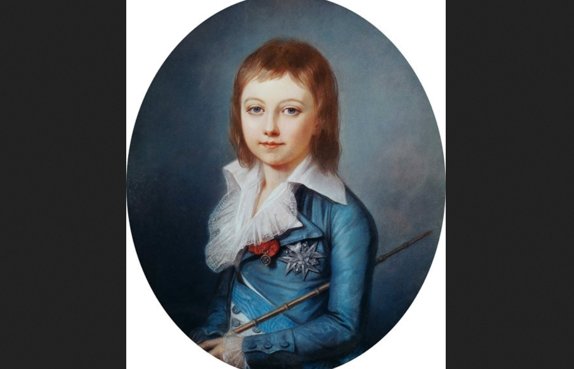 Александр Кухарский. "Луи Шарль, дофин Франции", 1789.