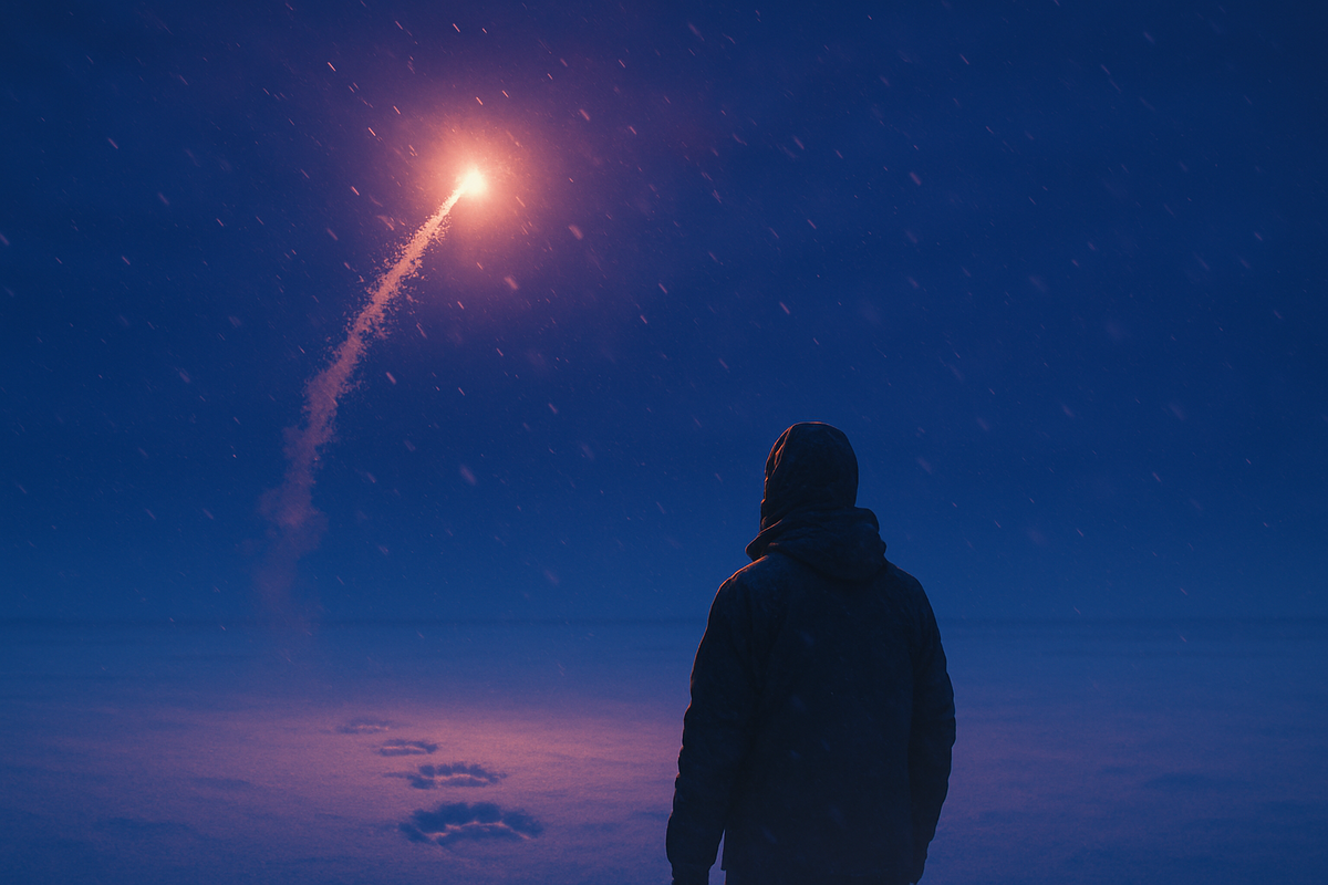 Луч света в холодной тундре — шанс на спасение.