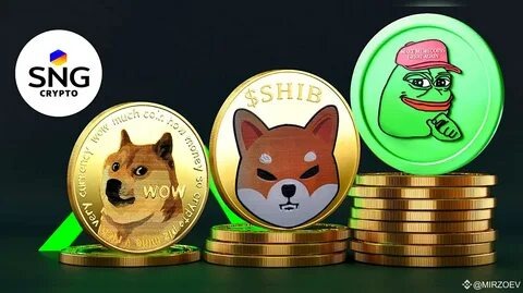 Pepe, Dogecoin, SHiba
