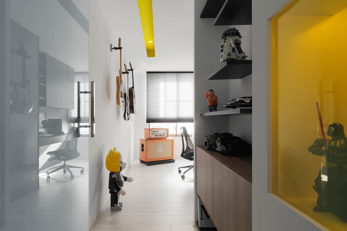 Частная квартира на Тайване. Дизайн: Z-AXIS DESIGN