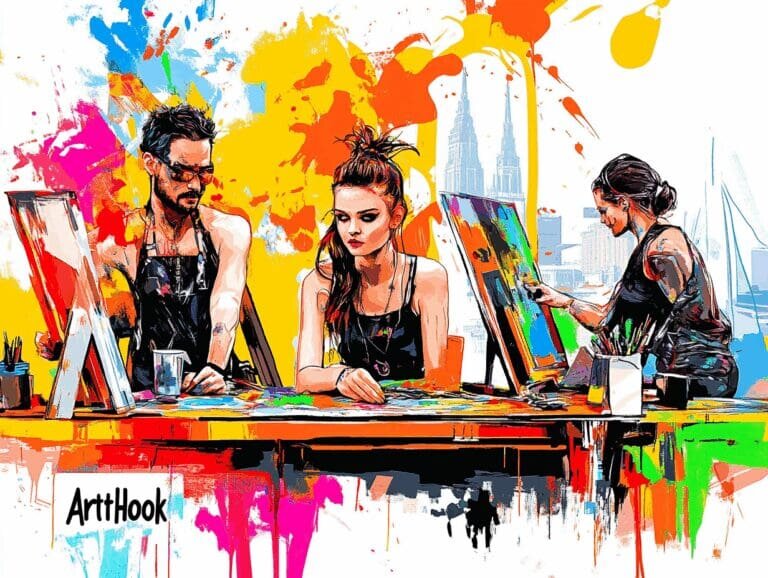    Рисование возле метро Авиамоторная: откройте мир творчества и самовыражения в сердце Москвы Art-Hook.Ru