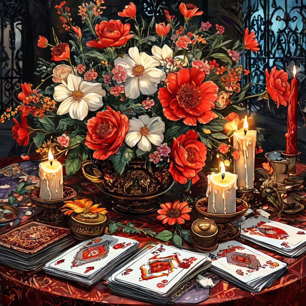 Карты. Иллюстрация сгенерирована нейросетью