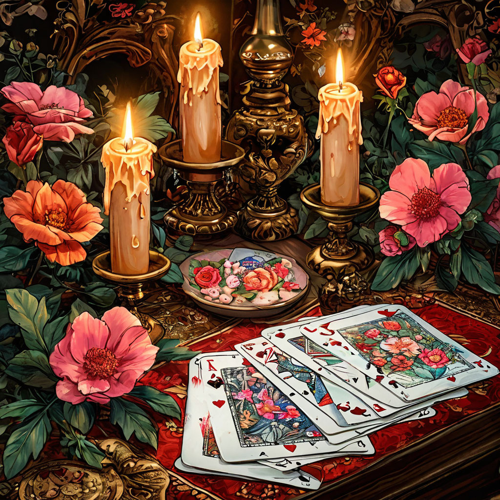 Карты. Иллюстрация сгенерирована нейросетью 