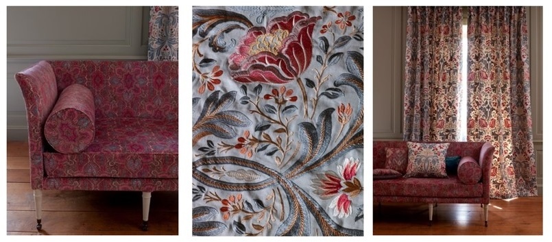 Ткани для штор и мебели